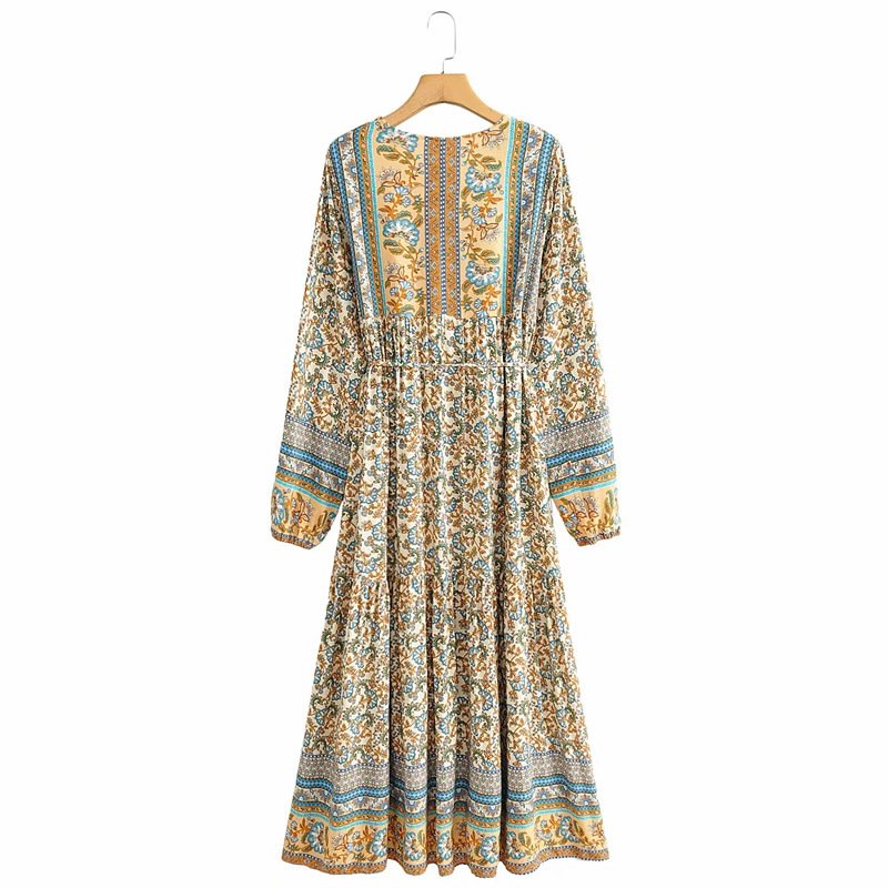 Floral lace-up dresses - Image 2